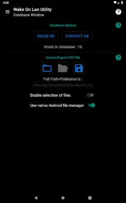Wake On Lan Utility android App screenshot 13