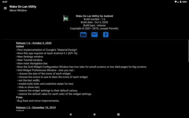 Wake On Lan Utility android App screenshot 1