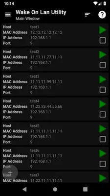 Wake On Lan Utility android App screenshot 22
